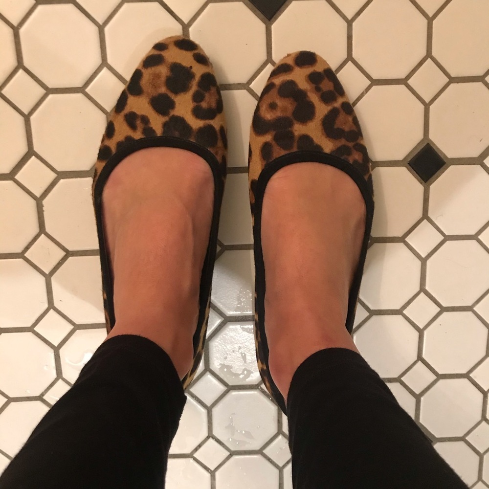 Madewell leopard flats